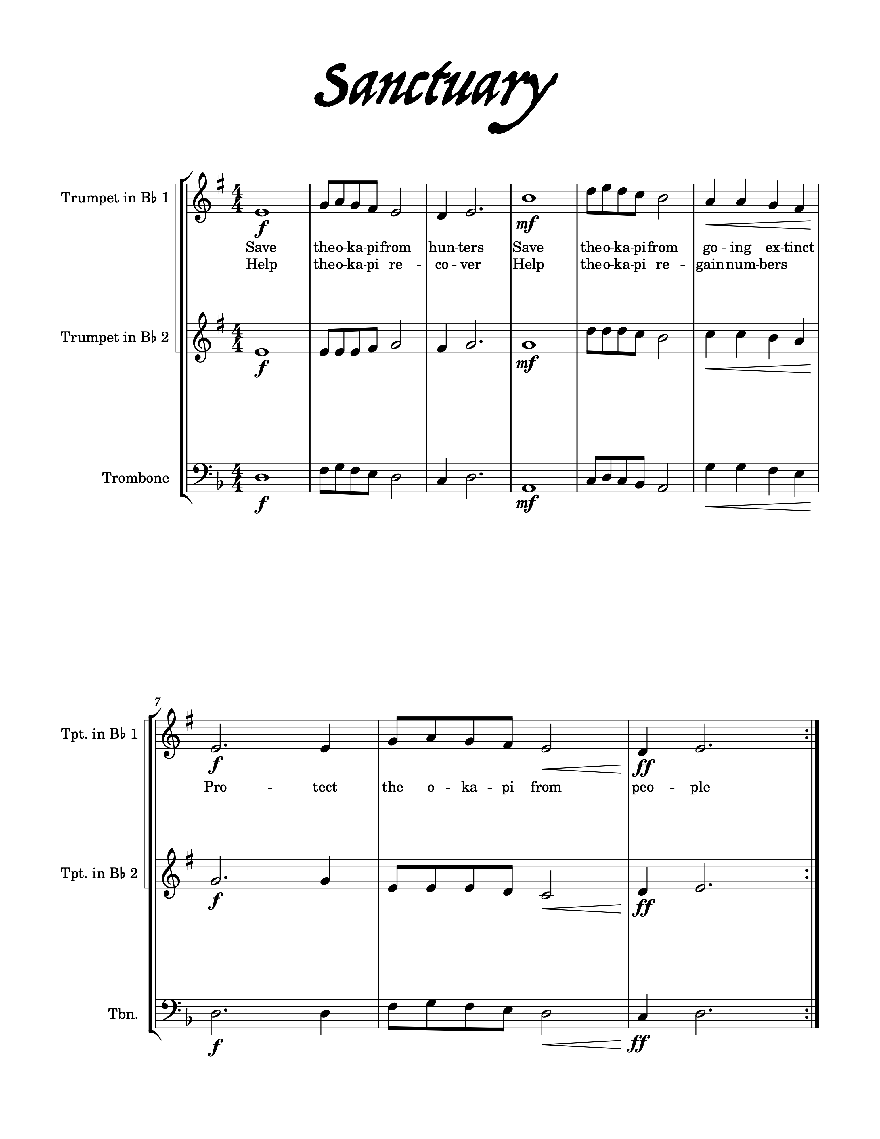 some sheet music